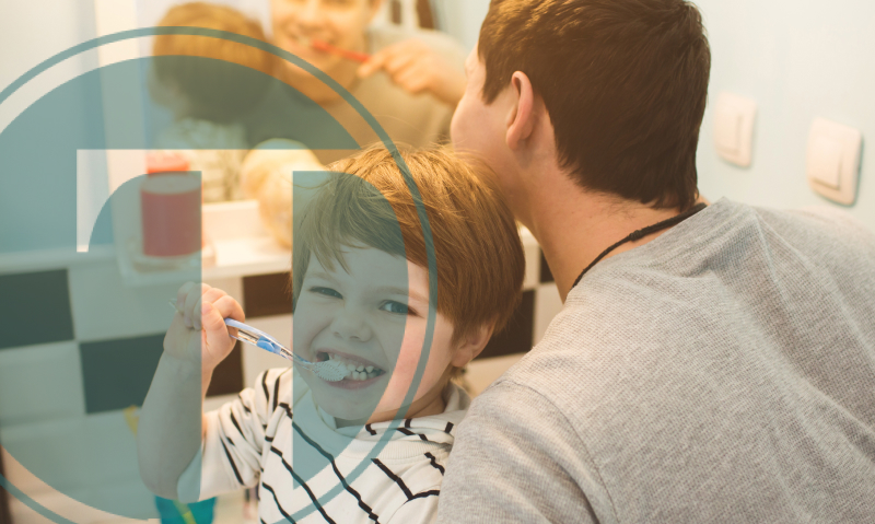 Dental care at home for your family when you can go to the dentist.